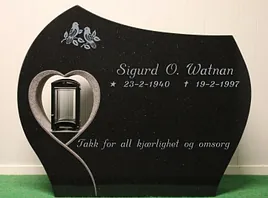 W181 Sort Granitt